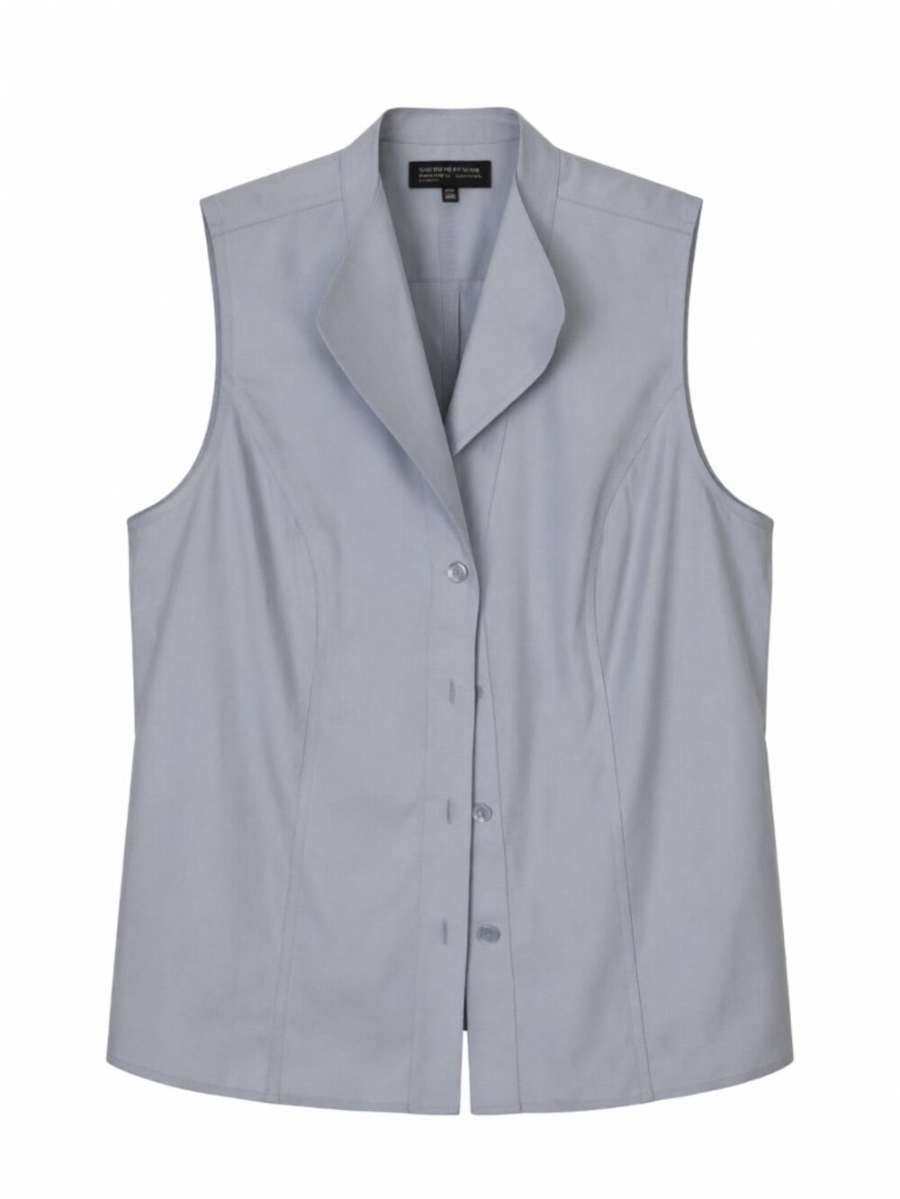 Jones New York Women's Sleeveless Blouse Women 16W Light Blue